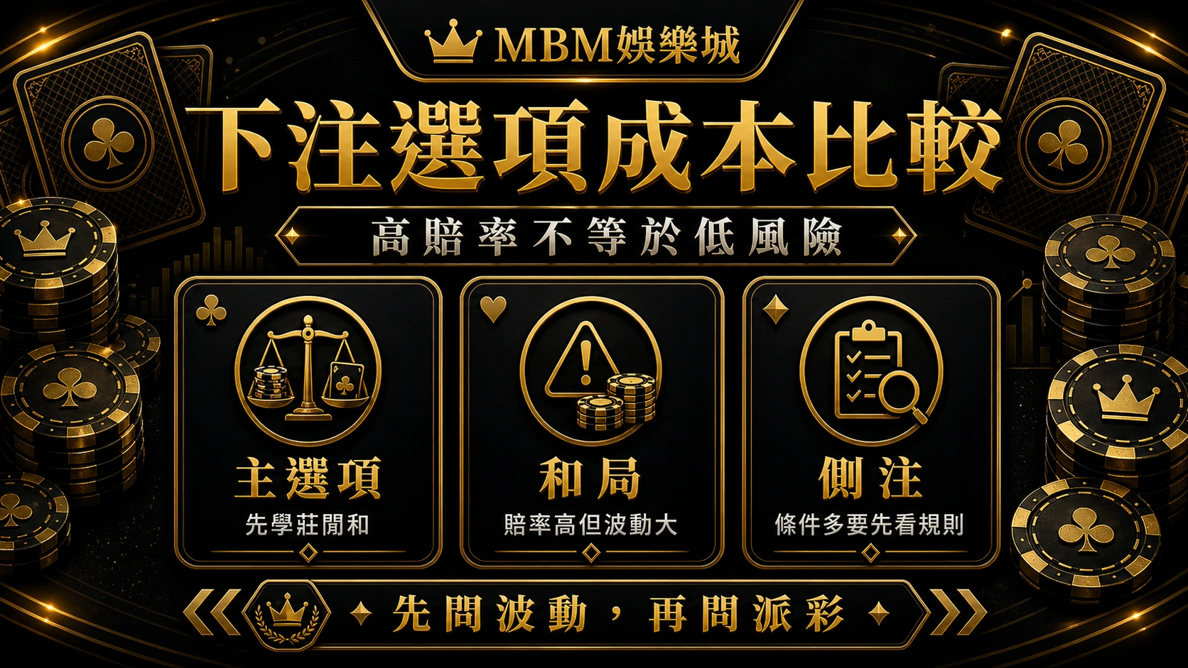 3A娛樂城下注選項成本比較資訊圖