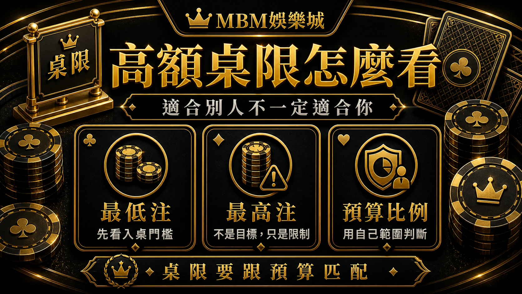 3A娛樂城高額桌限怎麼看資訊圖