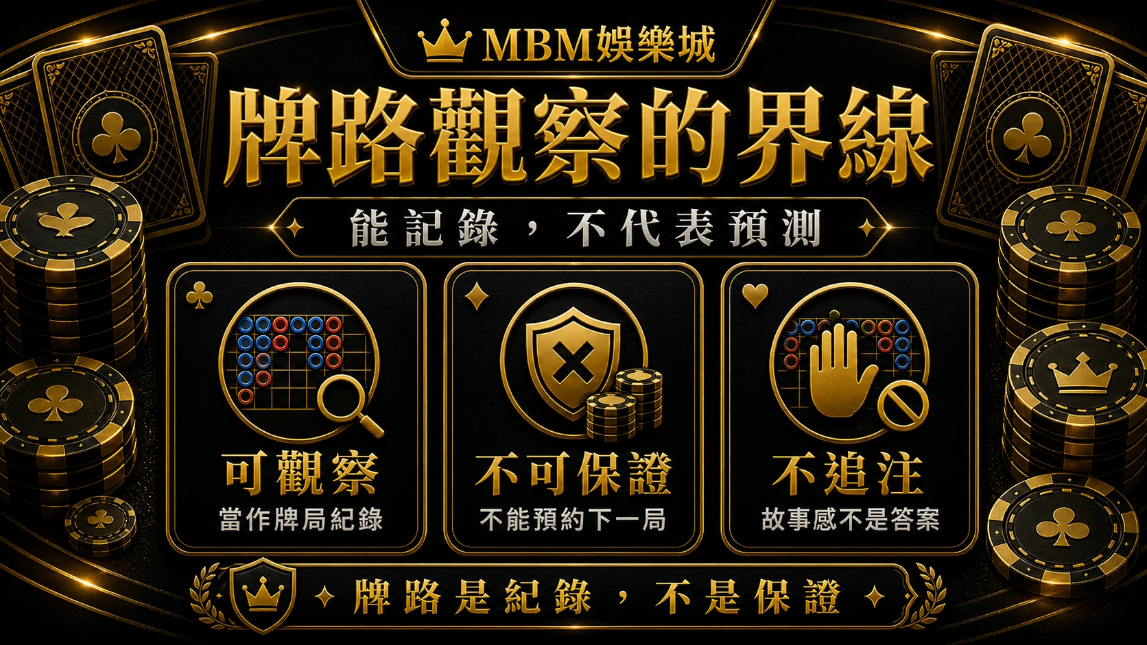 3A娛樂城牌路觀察的界線資訊圖