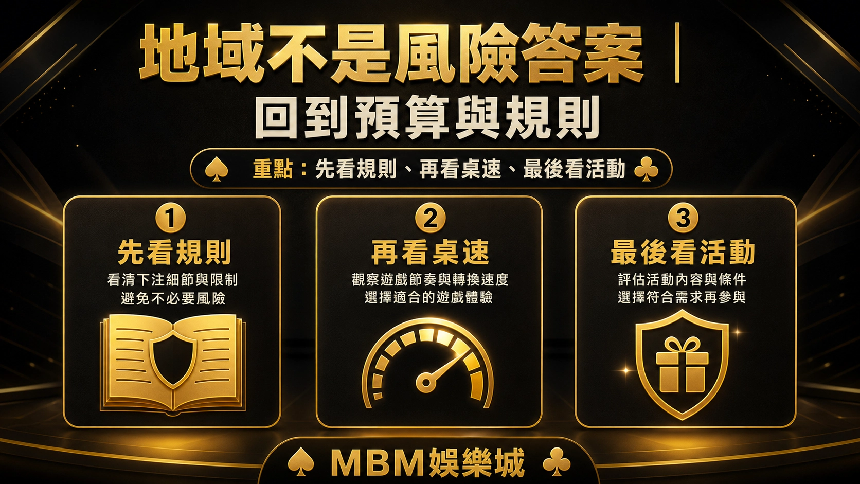 地域不是風險答案｜3A娛樂城