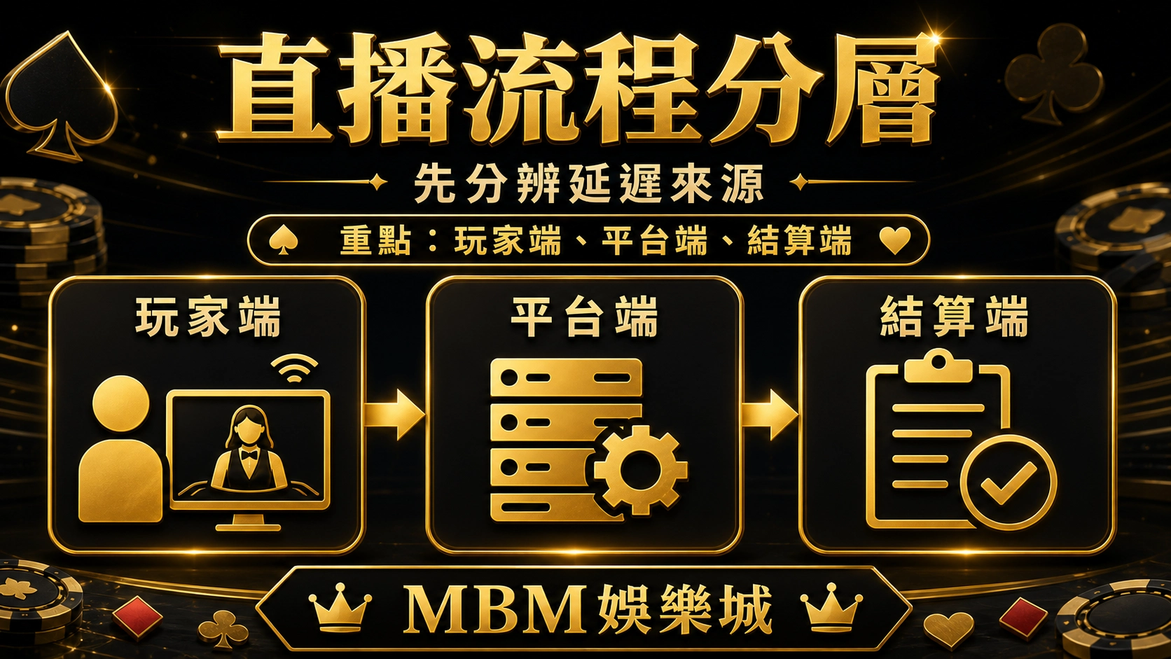 直播流程分層｜3A娛樂城